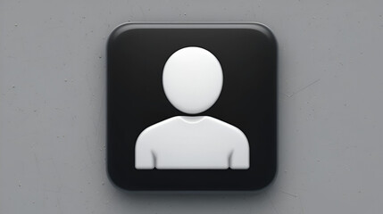 Blacklist person icon