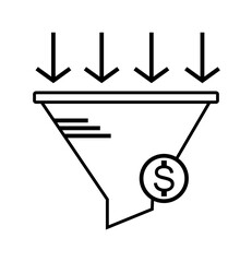 sales funnel icon