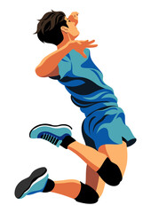 バレーボール選手