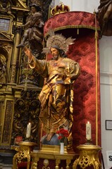 Cadiz, Spain 03.26.2019: Santo Domingo Convent