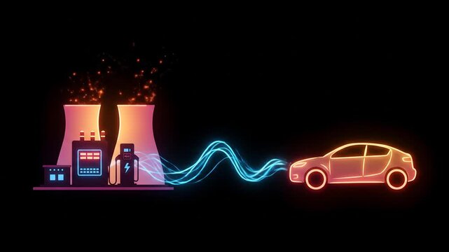 Electric vehicle power plant energy transfer