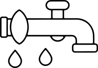 plumbing vector icon.