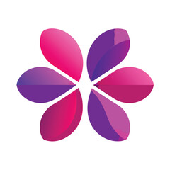 Minimalist abstract logo design with geometric elements