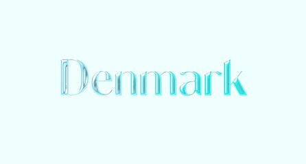Denmark name isolated. Denmark graffiti. Denmark typography. Denmark graphic bold name. World's famous countries and cities' names illustration. Graphic vector design in jpg format.	
