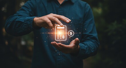 Managing Finance Contract with Digital Document