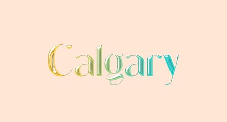 Calgary name isolated. Calgary graffiti. Calgary typography. Calgary graphic bold name. World's famous countries and cities' names illustration. Graphic vector design in jpg format.	
