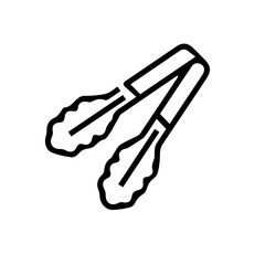 icon tongs