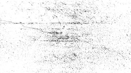 Grunge Crack Texture Overlay Background, Distressed Wall Surface Texture Template, Black and White Vintage Grunge Texture, Cracked Rough Texture for Design Use