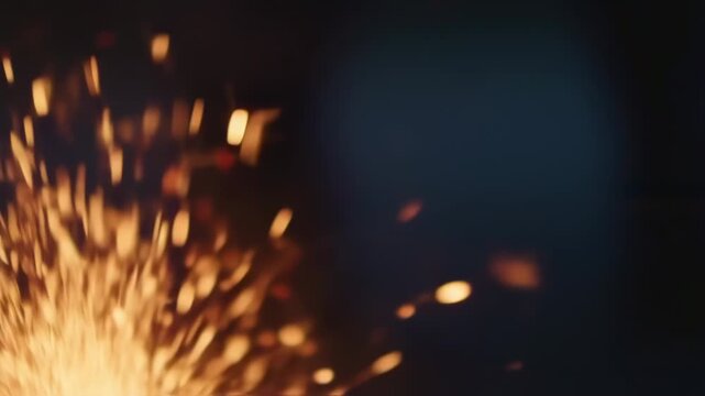 Sparks explosion abstract background
