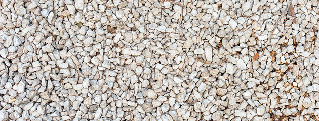 Background of small pebbles texture