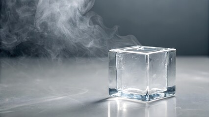 Ethereal Mist in Transparent Cube