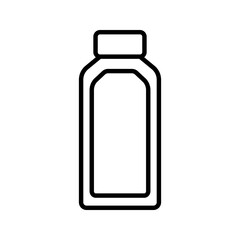  drinking bottles icon wihte on background