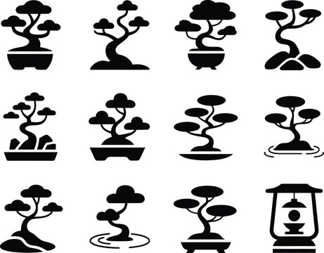 Bonsai Icon" Images  Browse 421 Stock Photos, Vectors, and Video | Adobe  Stock