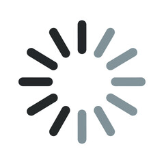 loading icon. simple buffer loader for website, video or app ui