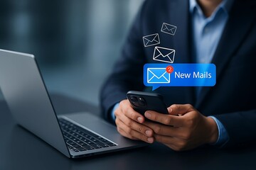 Mobile Email Notification and Real-Time Communication for Business Professionals