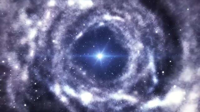 A Slow Zoom Reveals a Single Star is Actually a Massive, Brilliant, and Complex Galaxy