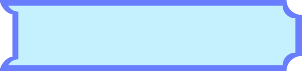 Creative header box with abstract form