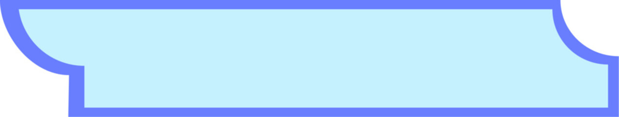 Flowing edge box for header content