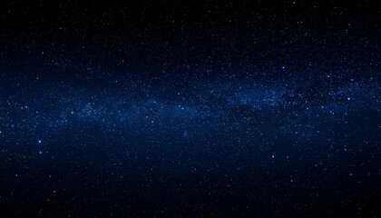 Dark night sky, starry expanse