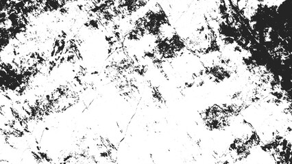Abstract Grunge Overlay Texture, Distressed Surface Pattern, Rough Vintage Wall Texture, Gritty Stone or Concrete Effect, Black and White Grime, Aged Effect Template