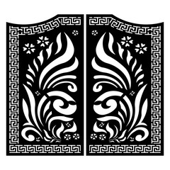 CNC Jali Cutting and Laser Cutting Patterns – Grills, Gates, Ceilings, and Interior Panels, Traditional & Islamic Jali Designs, 