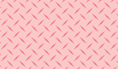 cute pink illustration metal tread diamond plate pattern steel texture illustration wallpaper background suitable for fabric or packaging print