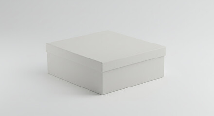 Elegant square box perfect for showcasing your product or gift packaging design mockups elegantly