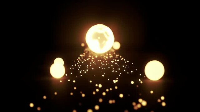 A Team of Light Particles Efficiently Reaches a Final Goal by Hitting Project Milestones