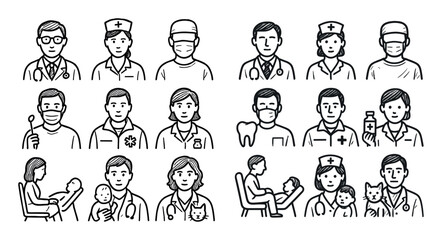 Medical Profession Icons
