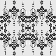 Ikat fabric grey  tract symbol