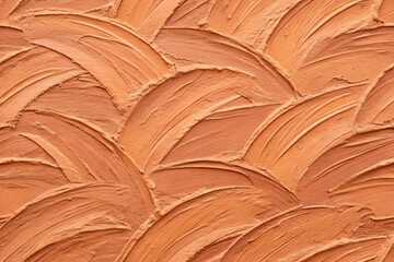 Coral Pink Paint Texture Brush Strokes Abstract Background Artistic
