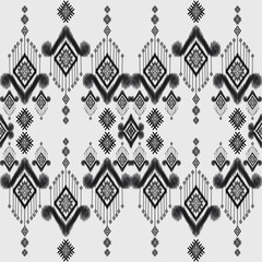 Ikat fabric grey  tract symbol