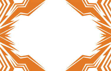 Abstract background with geometric spike line pattern and with some copy space area