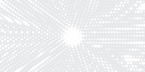 Abstract halftone gray dots gradient on white background, Curved twisted slanting design or waved lines pattern, Templates for business cards, brochures, posters, covers.