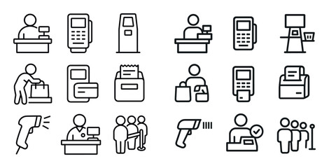Retail Icons Grid
