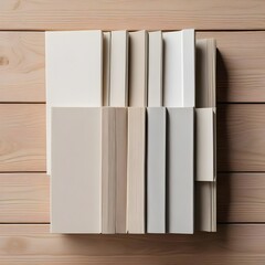 Scandinavian Style Books on Wooden Surface