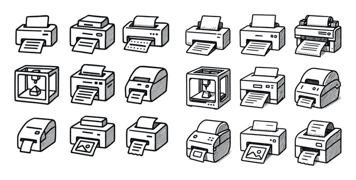 Office Printer Icons