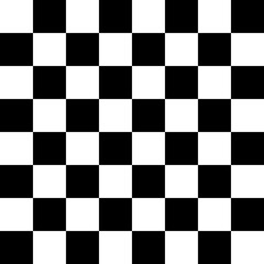 black and white chess board