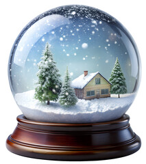 snow globe generative ai