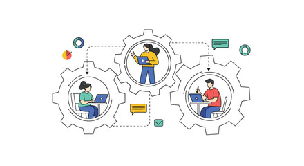 Coordinating workflows efficiently through collaborative technology platforms