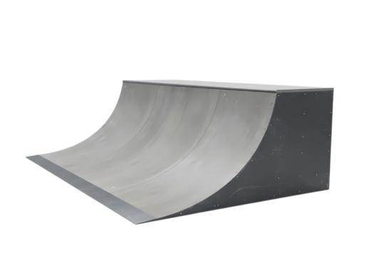 Concrete Quarter Pipe Ramp