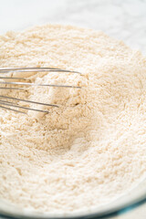 Whisk in Flour Mixture for Baking Cookies