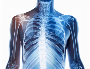 Schulter mit Schl&uuml;sselbein- 1