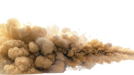 Dust Explosion on transparent background png