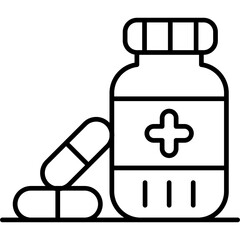 Medicine Icon Vector Element