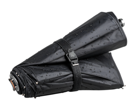 black plastic bag isolated