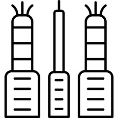 Wires Icon Vector Element