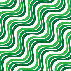 Abstract green and dark green colour diagonal wave background pattern . Web banner size..