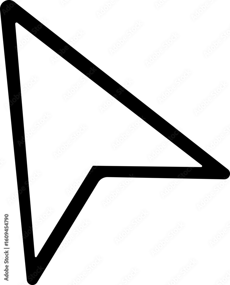 Fototapete Computer Cursors Mouse Click Pointer Icon Set and Computer Computer Mouse, Arrow Symbol, Icon Symbol, Computer Graphic, E-commerce Cursor icon click Outline and Solid Styles Easily editable SVG 10