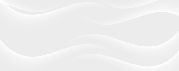 Obraz premium abstract white background with gradient color and artistic dynamic line decoration. white background with abstract wave line